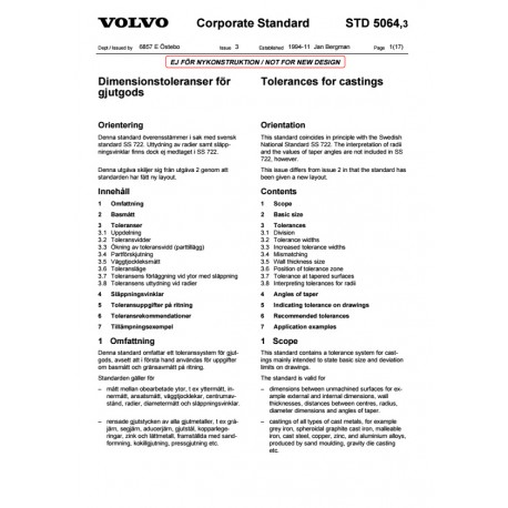 VOLVO STD 5064,3 0