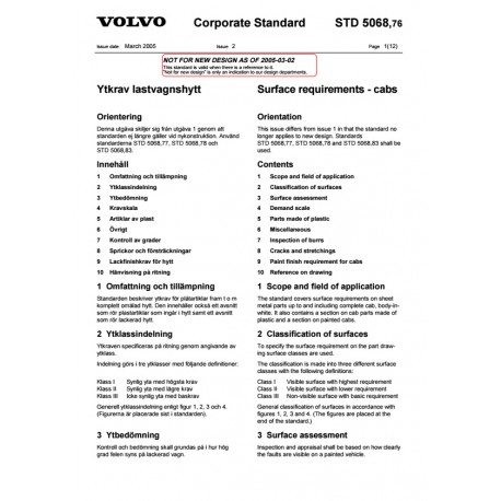 VOLVO STD 5068,76 0