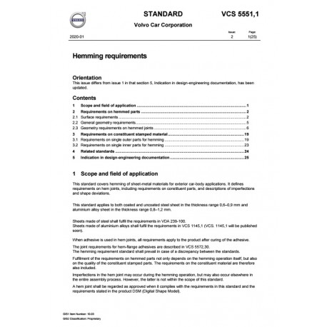 VOLVO STD 5551,1 0