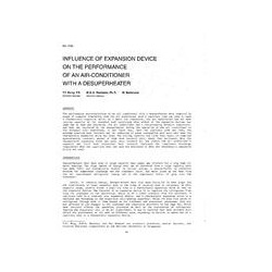 3185 -- Influence of Expansion Device on the Performance of an Air-Conditioner with a Desuperheater