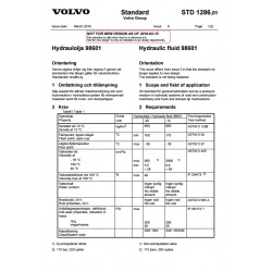 VOLVO STD 1286,01 0