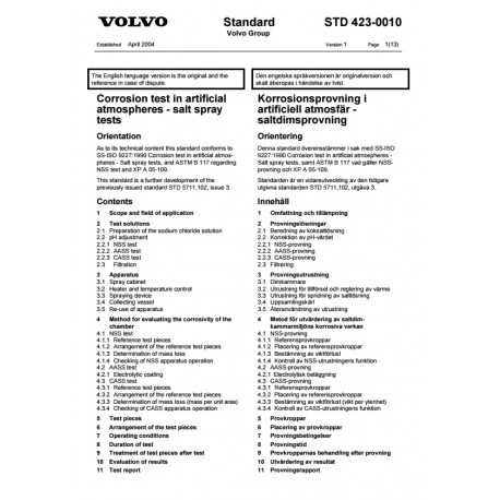 VOLVO STD 423-0010 0