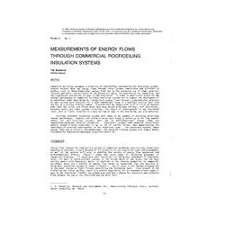 PO-86-12-1 -- Measurements of Energy Flows through Commercial Roof / Ceiling Insulation Systems