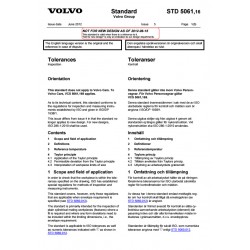 VOLVO STD 5061,16 0