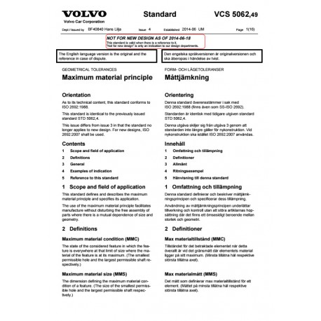 VOLVO STD 5062,49 0