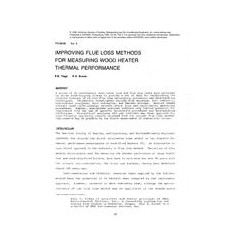 PO-86-06-4 -- Improving Flue Loss Methods for Measuring Wood Heater Thermal Performance