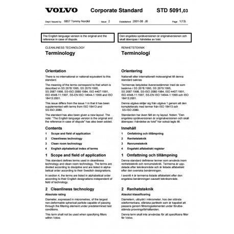 VOLVO STD 5091,03 0