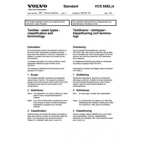 VOLVO STD 5582,29 0