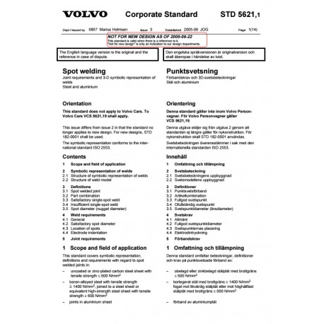 VOLVO STD 5621,1 0