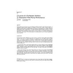 HI-85-36-5 -- Influence of a Surfactant Additive on Absorption Heat Pump Performance