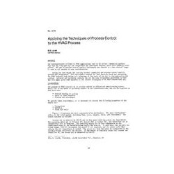 DC-2778 -- Applying the Techniques of Process Control to the HVAC Process