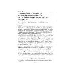 CI-81-10-2 -- Comparison of Experimental Performance of Two Air-Type Solar Heating Systems with F-Chart Predictions