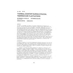 2595 (RP-198) -- Thermal Comfort during Cyclical Temperature Fluctuations