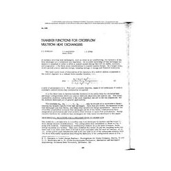 BO-2380 -- Transfer Functions for Crossflow Multirow Heat Exchangers