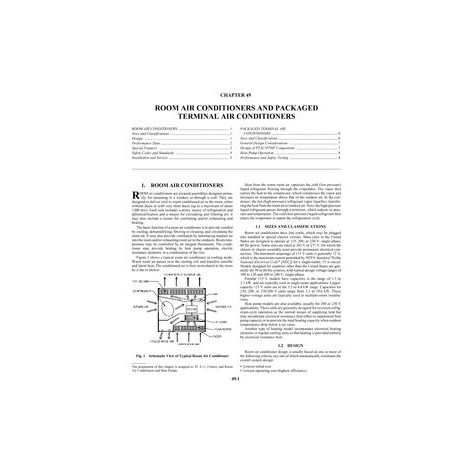 S49 -- Room Air Conditioners and Packaged Terminal Air Conditioners (SI)