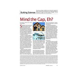 Building Sciences: Mind the Gap, Eh?