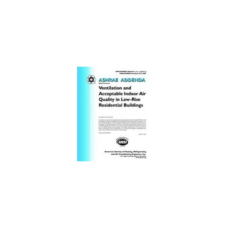 ASHRAE 62.2-2007 Supplement