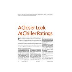 A Closer Look at Chiller Ratings