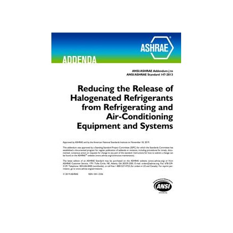 ASHRAE 147-2013 Addendum j