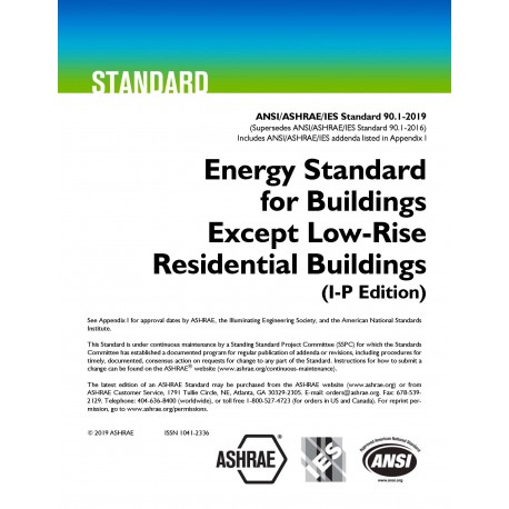 ASHRAE 90.1-2019 (I-P)