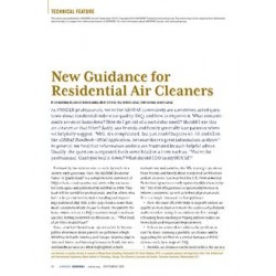 New Guidance for Residential Air Cleaners