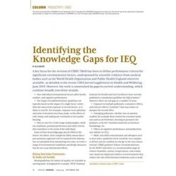 Productivity - CIBSE - Identifying the Knowledge Gaps for IEQ