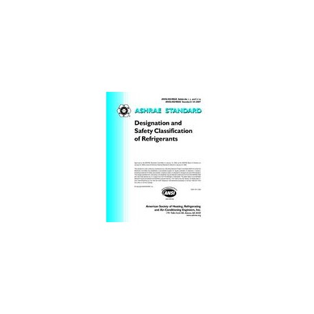 ASHRAE 34-2007 Addenda i, j, and k