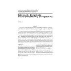 Estimating the Environmental Consequences of Building Envelope Failures