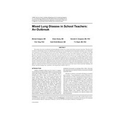 Mixed Lung Disease in School Teachers: An Outbreak