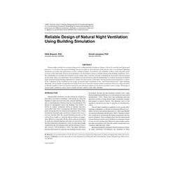 Reliable Design of Natural Night Ventilation Using Building Simulation