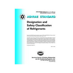 ASHRAE 34-2004 Addenda d, j, l, m, and t