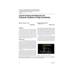 LB-07-015 -- Liquid Cooling Architectures for Computer Systems of High Availability