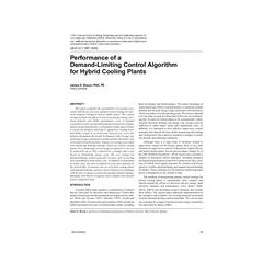 LB-07-011 (RP-1200) -- Performance of a Demand-Limiting Control Algorithm for Hybrid Cooling Plants