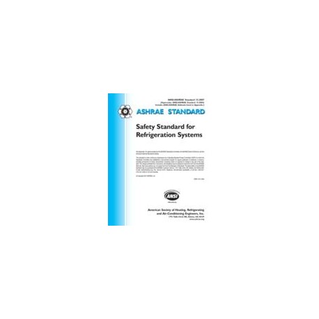 ASHRAE 15-2007 and 34-2007 SET