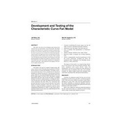 AN-04-03-1 â Development and Testing of the Characteristic Curve Fan Model